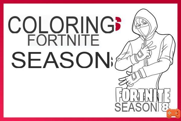 Colorear y dibujar Fortnite: Temporadas del juego